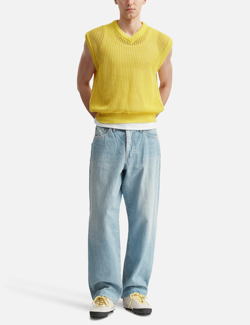 vowels KNITTED VEST outlook