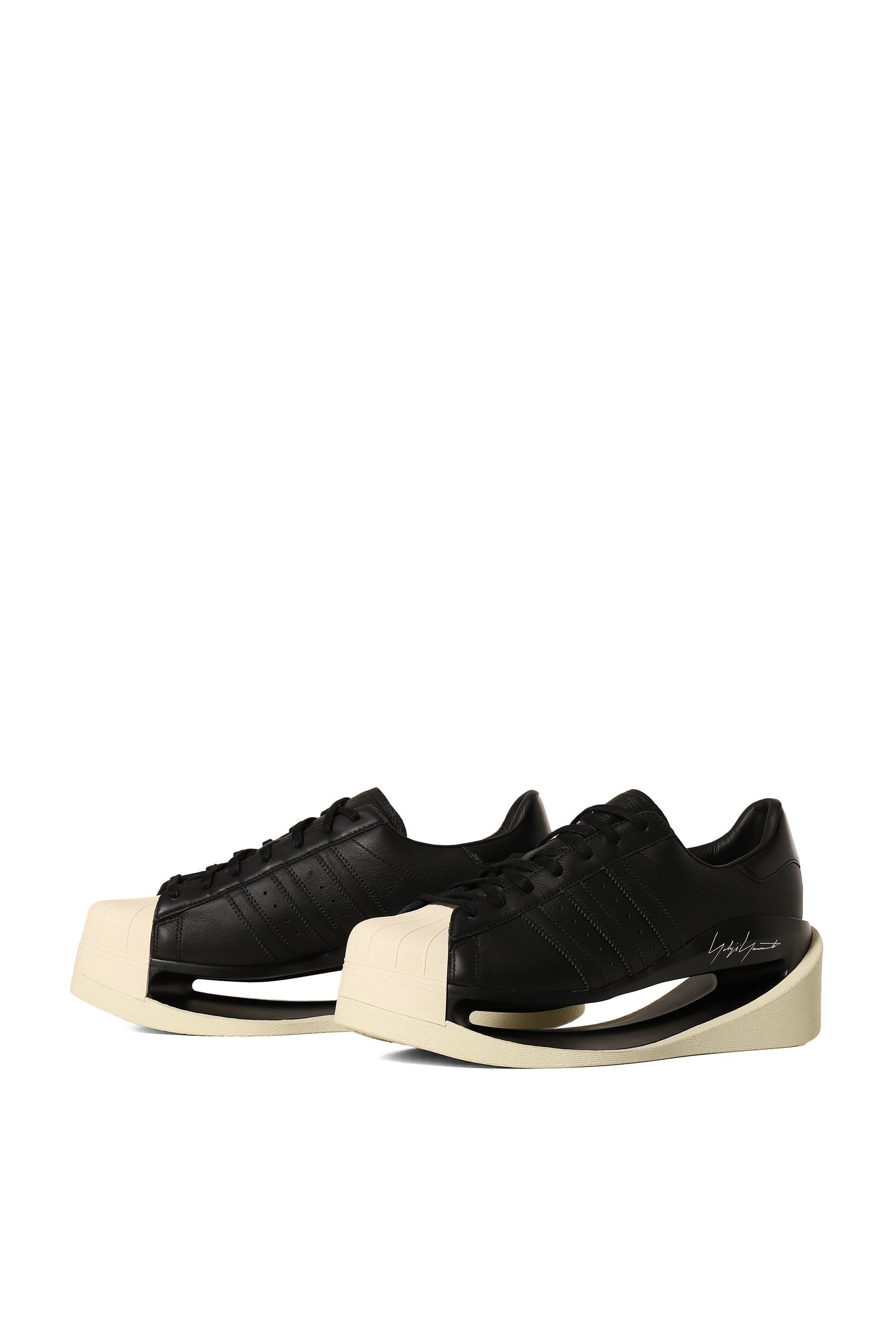 Y-3 GENDO SUPERSTAR / BLK BLK CREWHT - 6