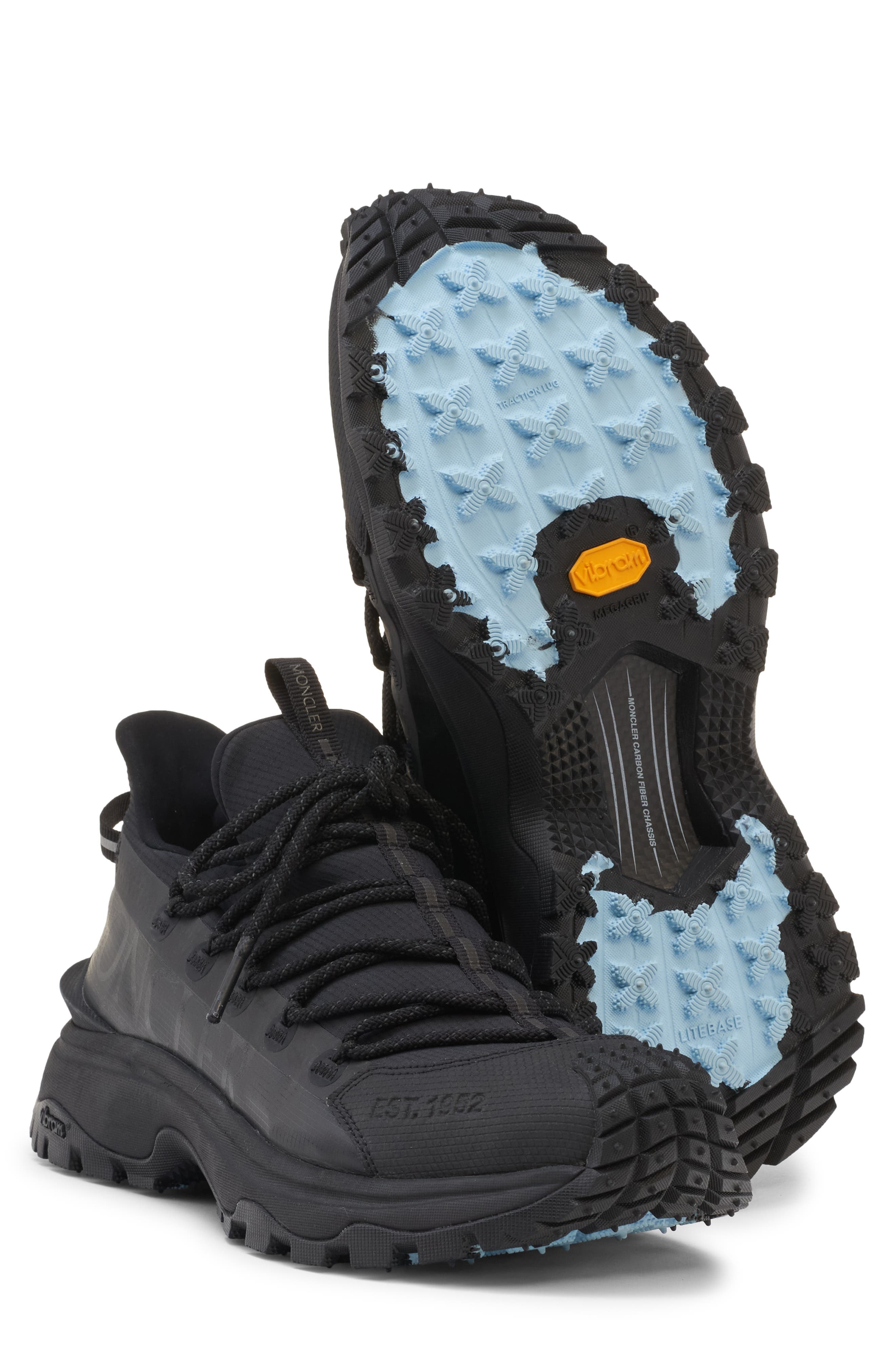 Moncler Trailgrip Lite 2 Low Top Sneaker in Black at Nordstrom - 5