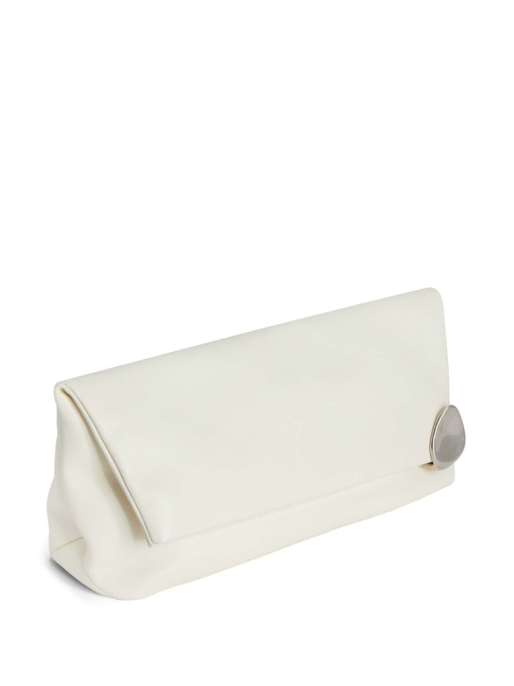 gemstone-embellished zipped clutch bag - 4