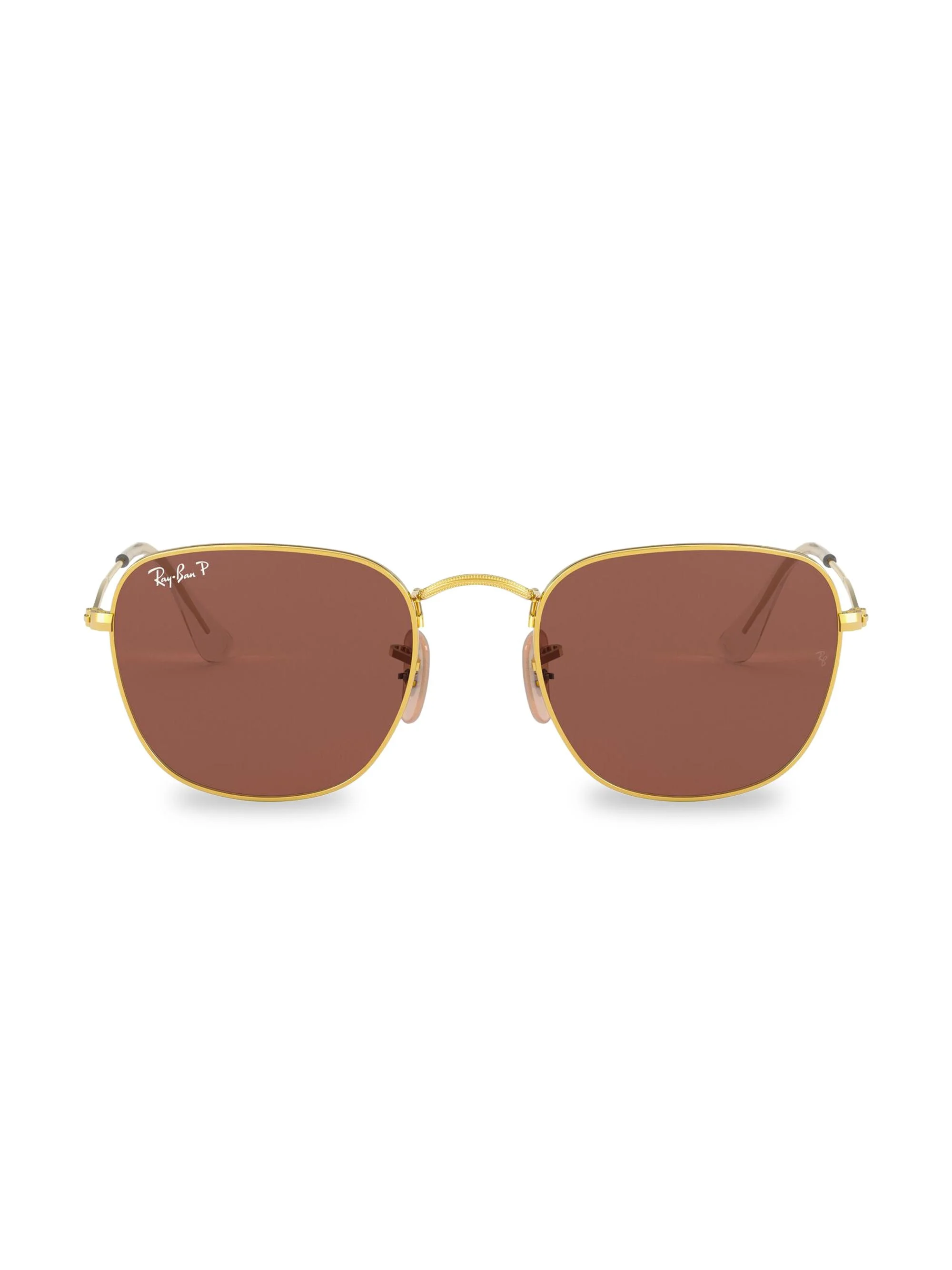 Women's RB3857 51MM Square Metal Sunglasses - Gold - 1
