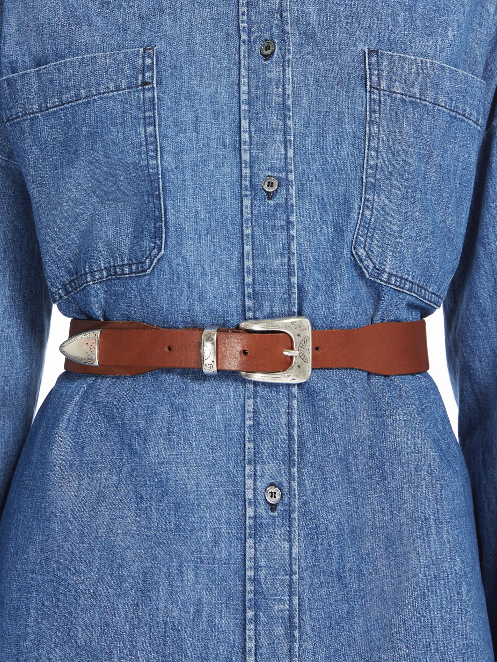 TEMPRA Leather Gaucho belt - 3