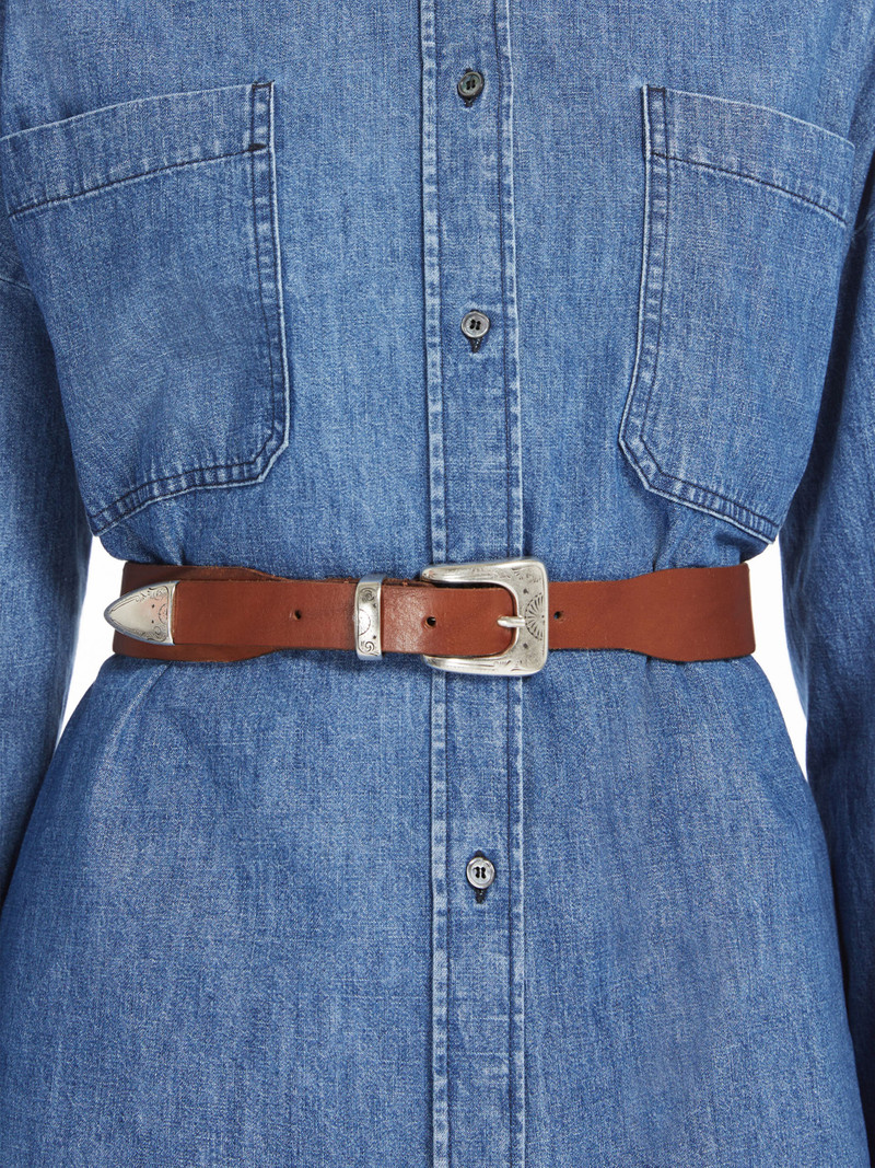 TEMPRA Leather Gaucho belt 3