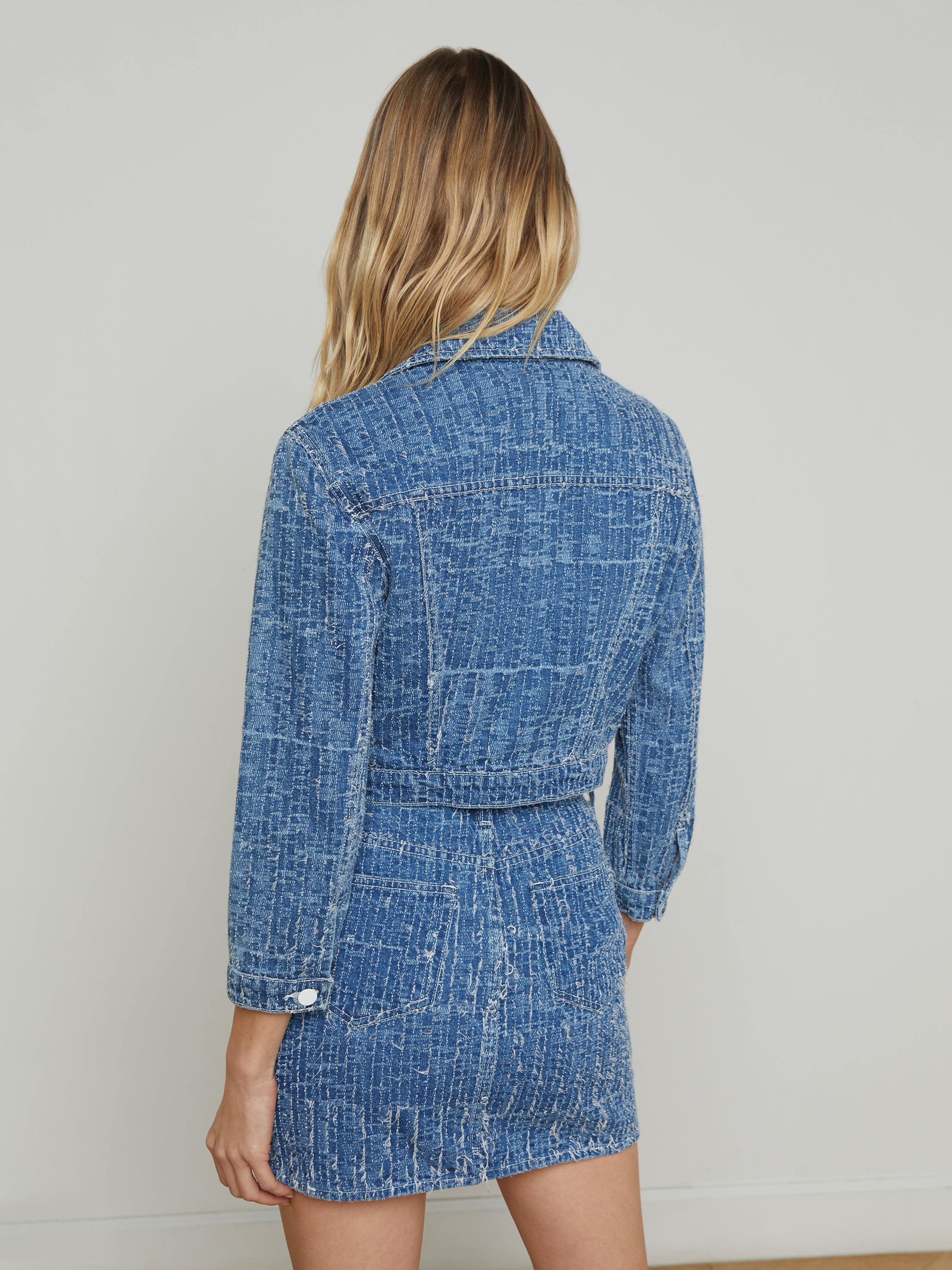 Koda Cropped Denim Jacket - 5