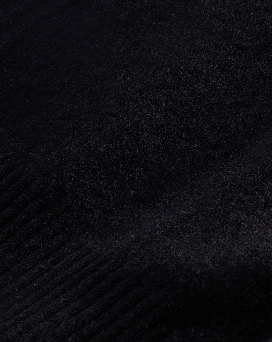 NELIA CASHMERE PULLOVER | BUTTON ACCENT - 4