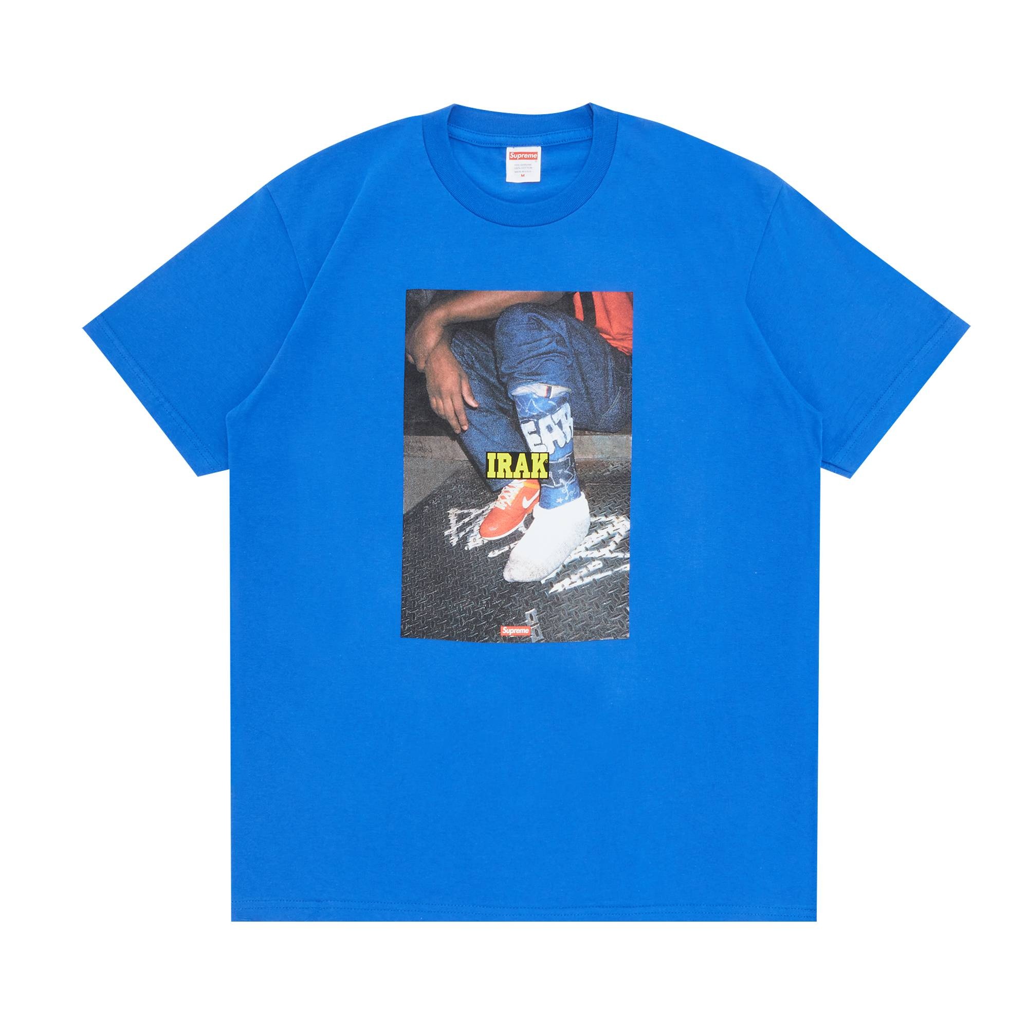 Supreme x IRAK Cast Tee 'Royal' - 1