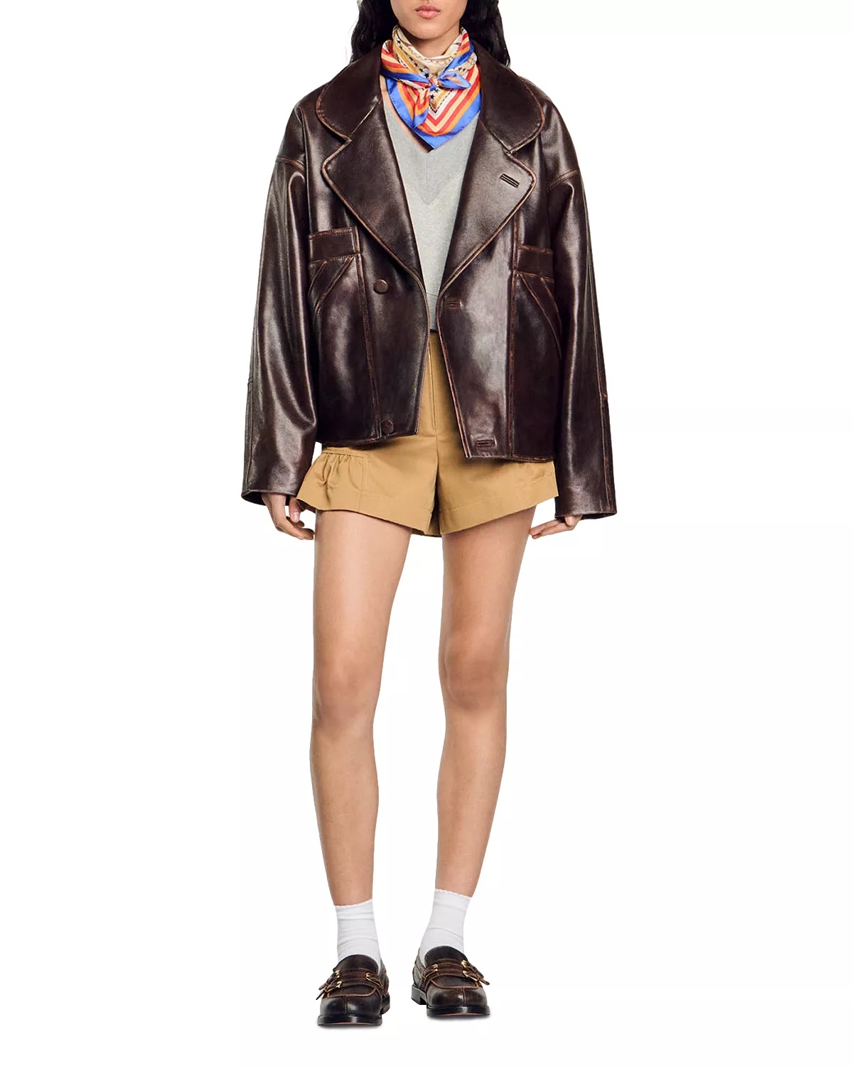 Clem Leather Jacket - 5