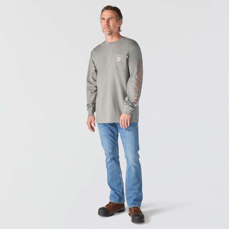 FR Force Irvine Loose LS Flames T-Shirt 4