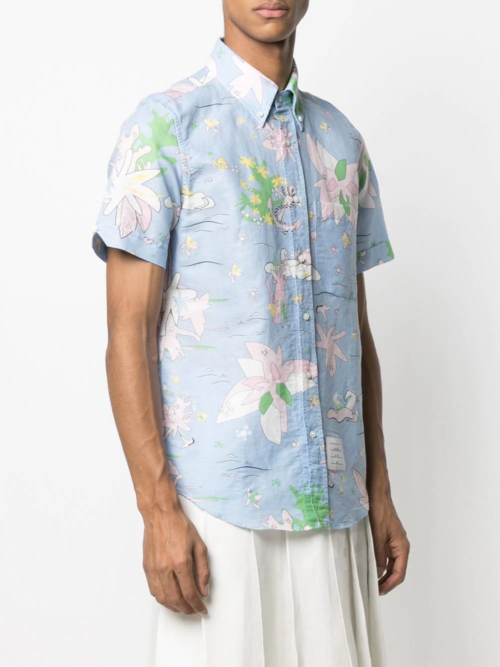 short sleeve Hawaiian shirt - 3