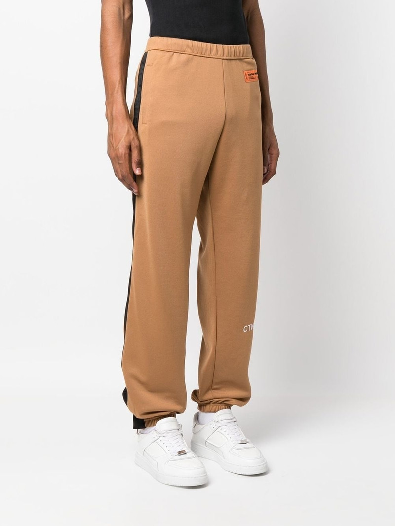 logo-patch track pants 3