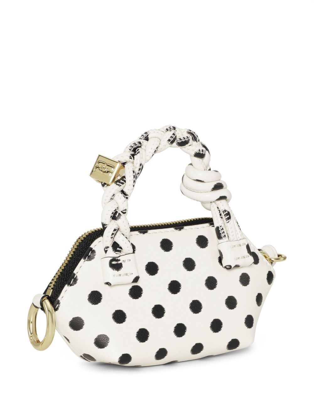 polka dot-print mini bag - 3