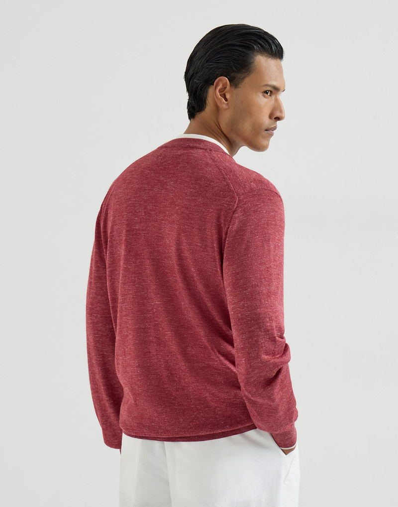 Cashmere, silk and hemp lightweight cardigan 3