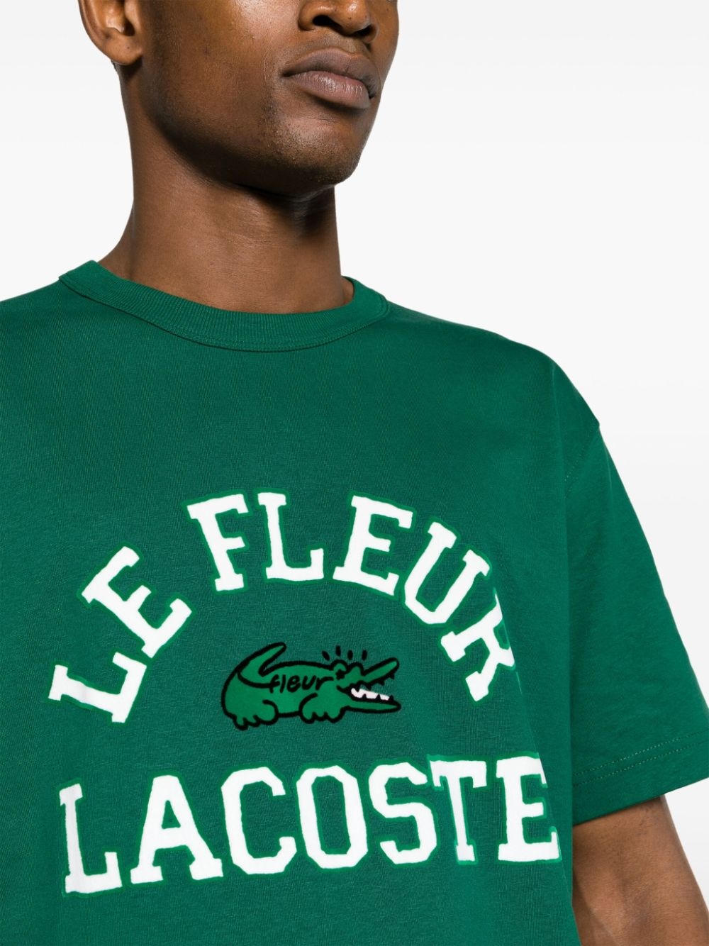 x le FLEUR cotton T-shirt - 5