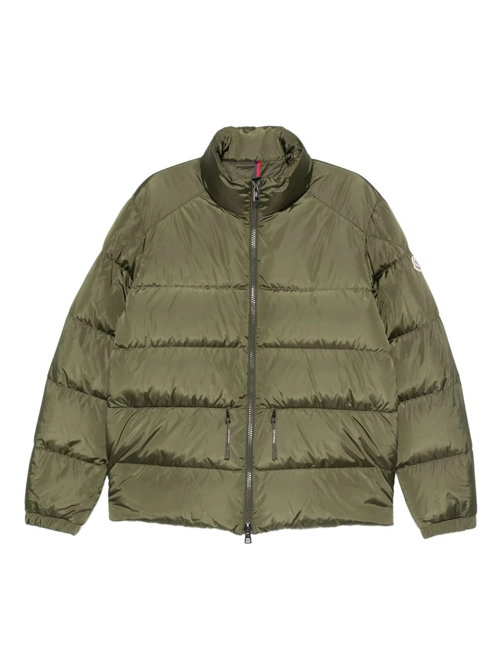 quilted padded coat - 1