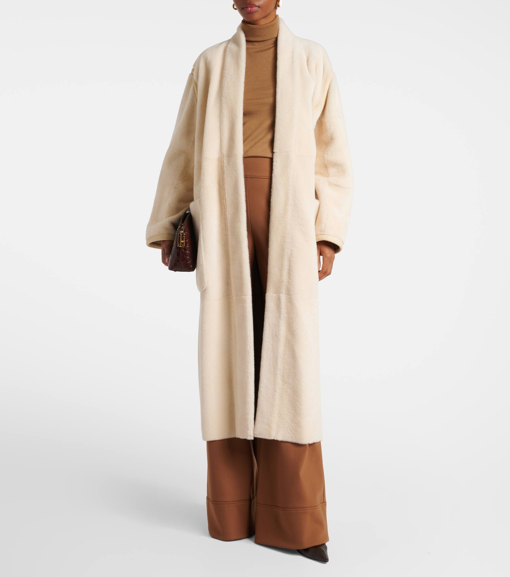 Glassa shearling coat - 6