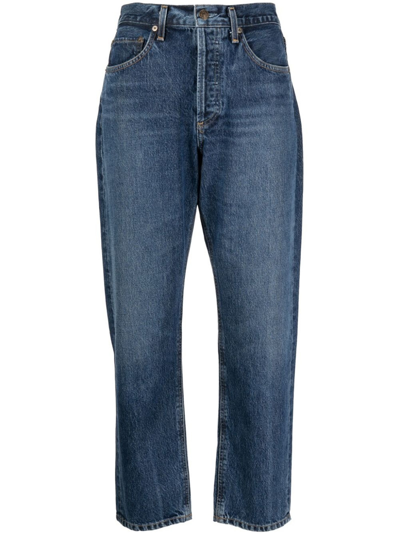 high-rise cropped jeans 1
