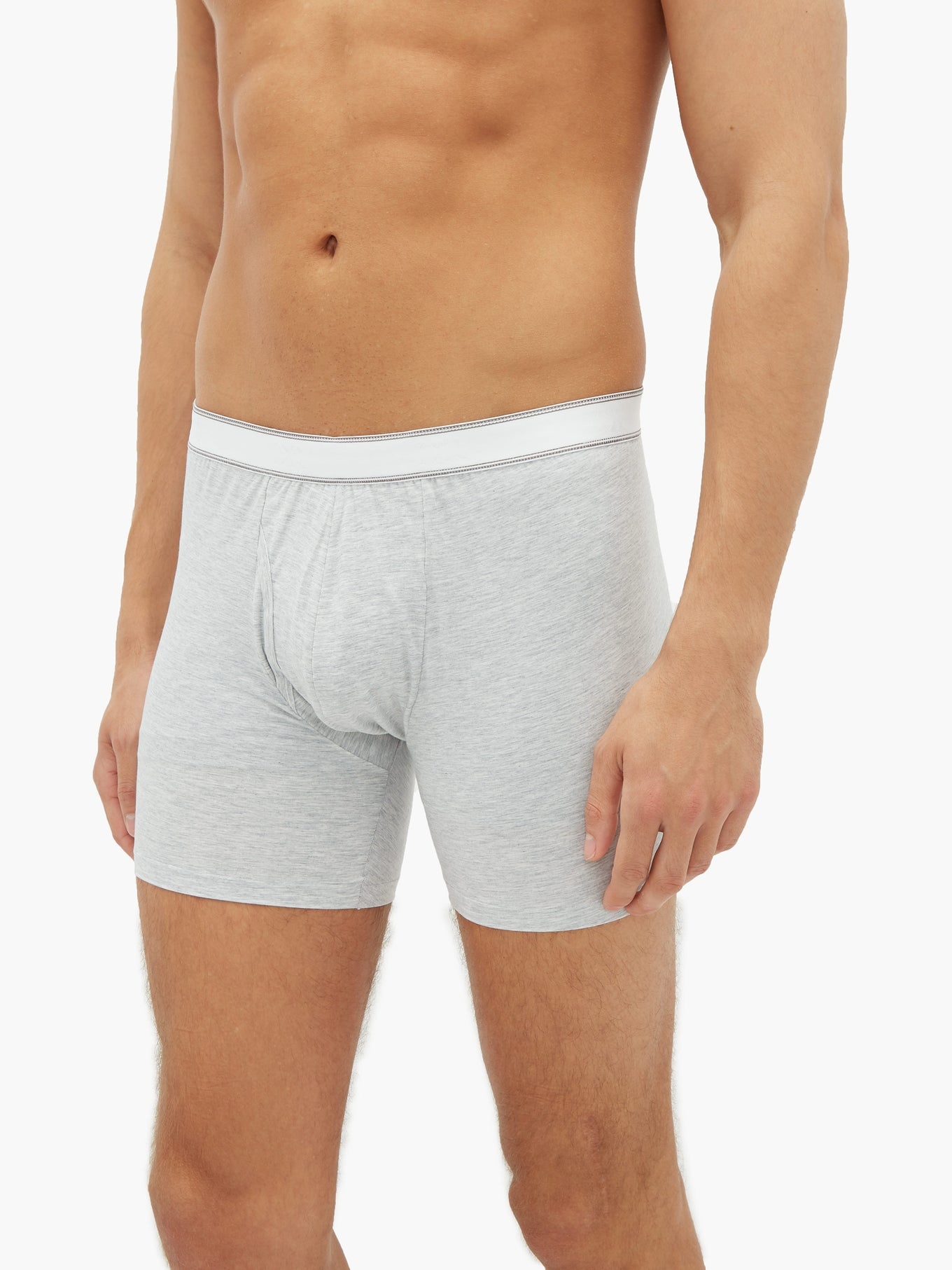 Ethan stretch-micromodal jersey boxer briefs - 2