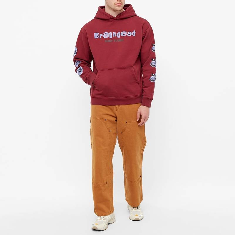 BRAIN DEAD Brain Dead Toad Licker Hoodie outlook