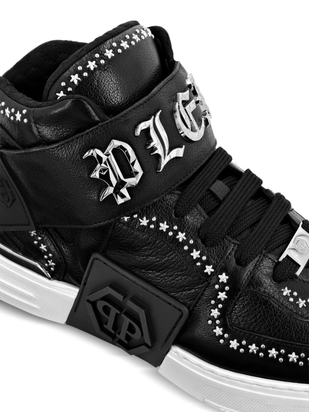 Gothic Plein mid-top sneakers - 4