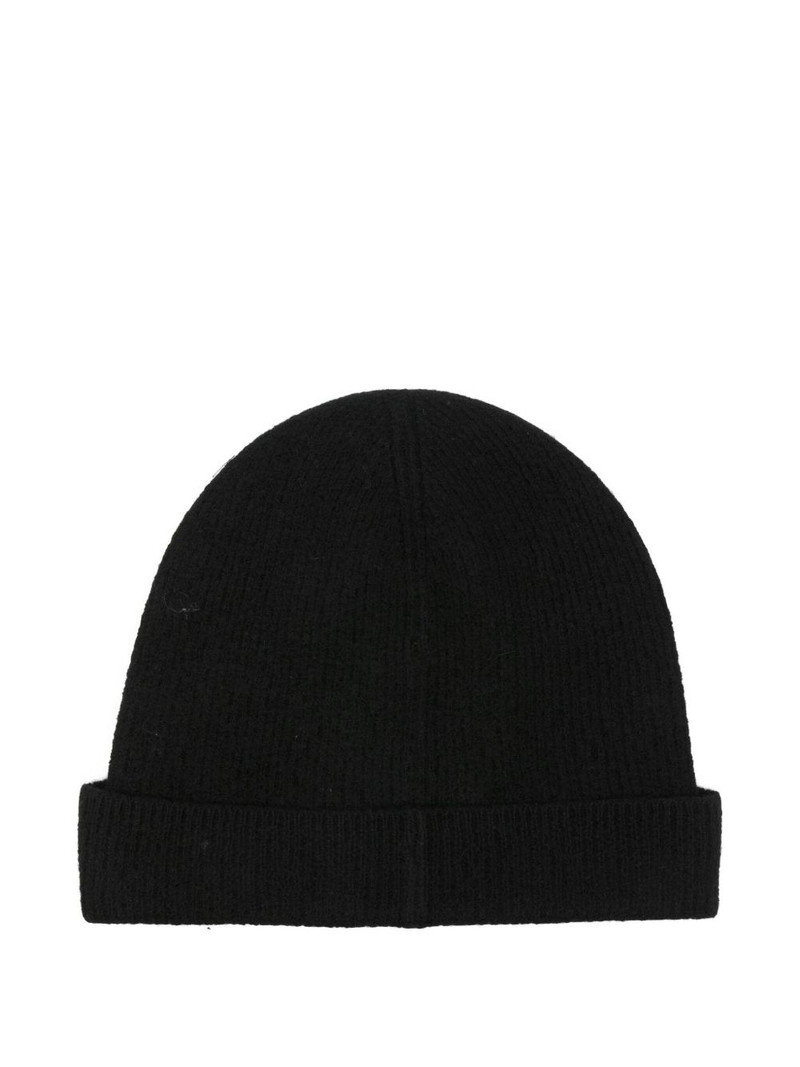 A.P.C. logo-appliqué beanie outlook