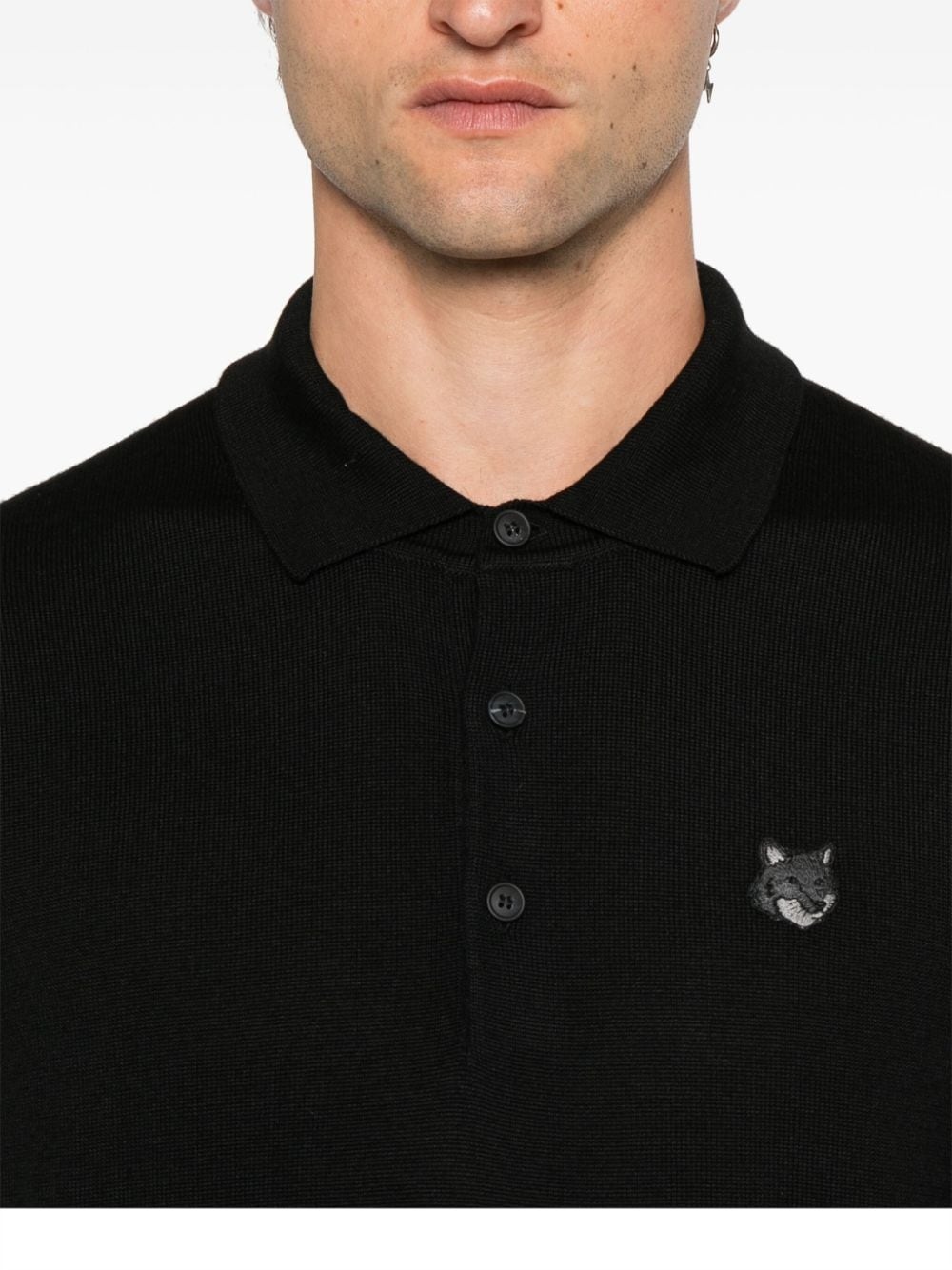 Fox-motif polo shirt - 5