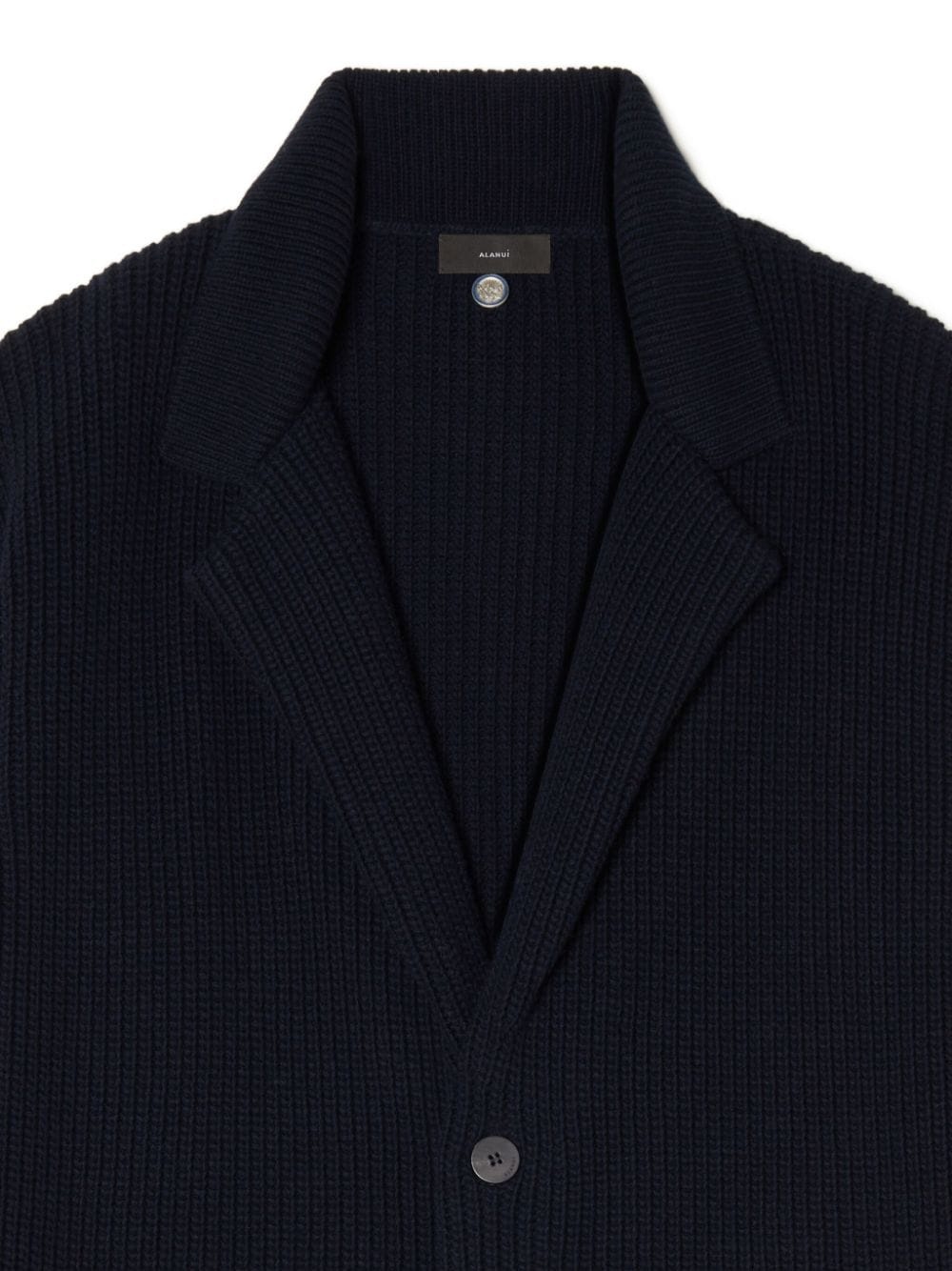 buttoned single breasted coat - 6