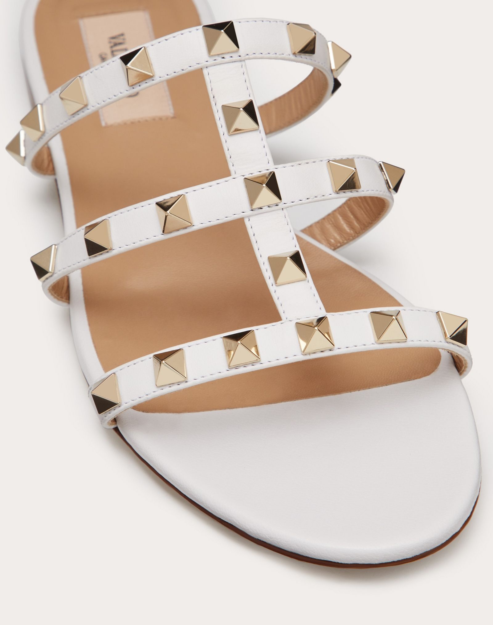 Rockstud Flat Slide Sandal - 5