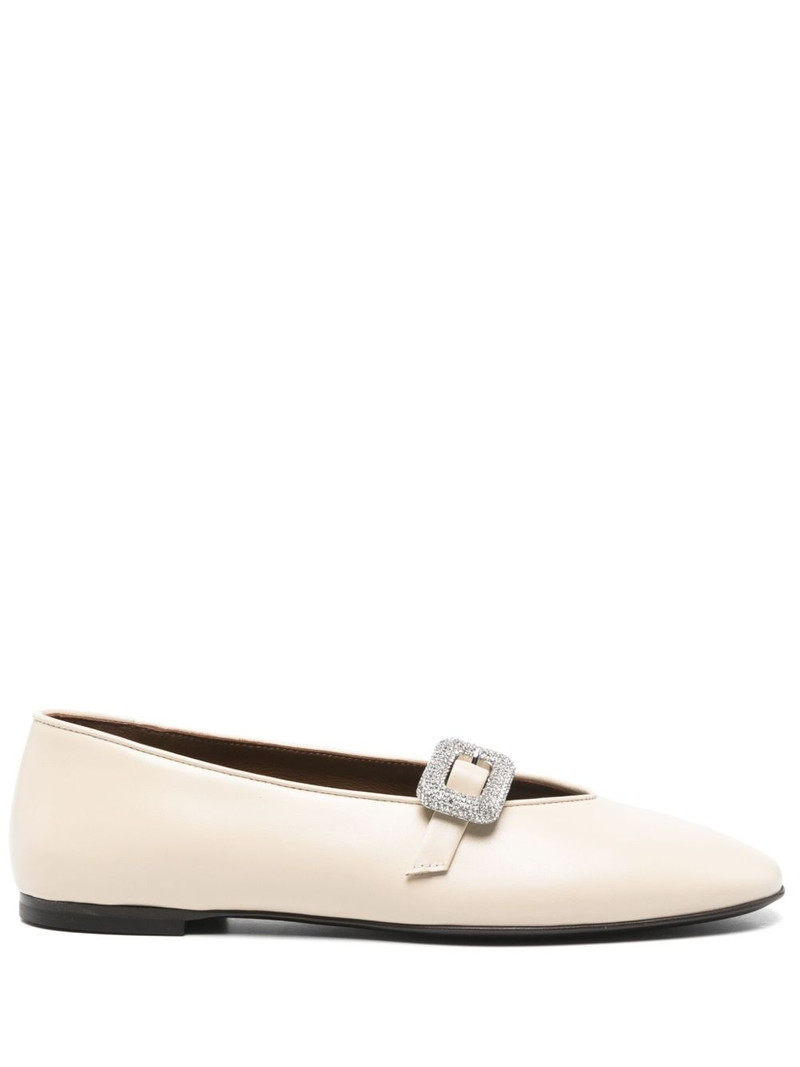crystal-embellished ballet flats 1