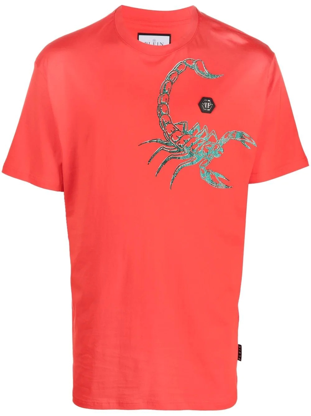 Scorpion-print short-sleeve T-shirt - 1