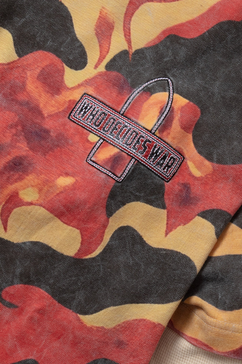 WHO DECIDES WAR FLAME CAMO DOUBLE JERSEY outlook