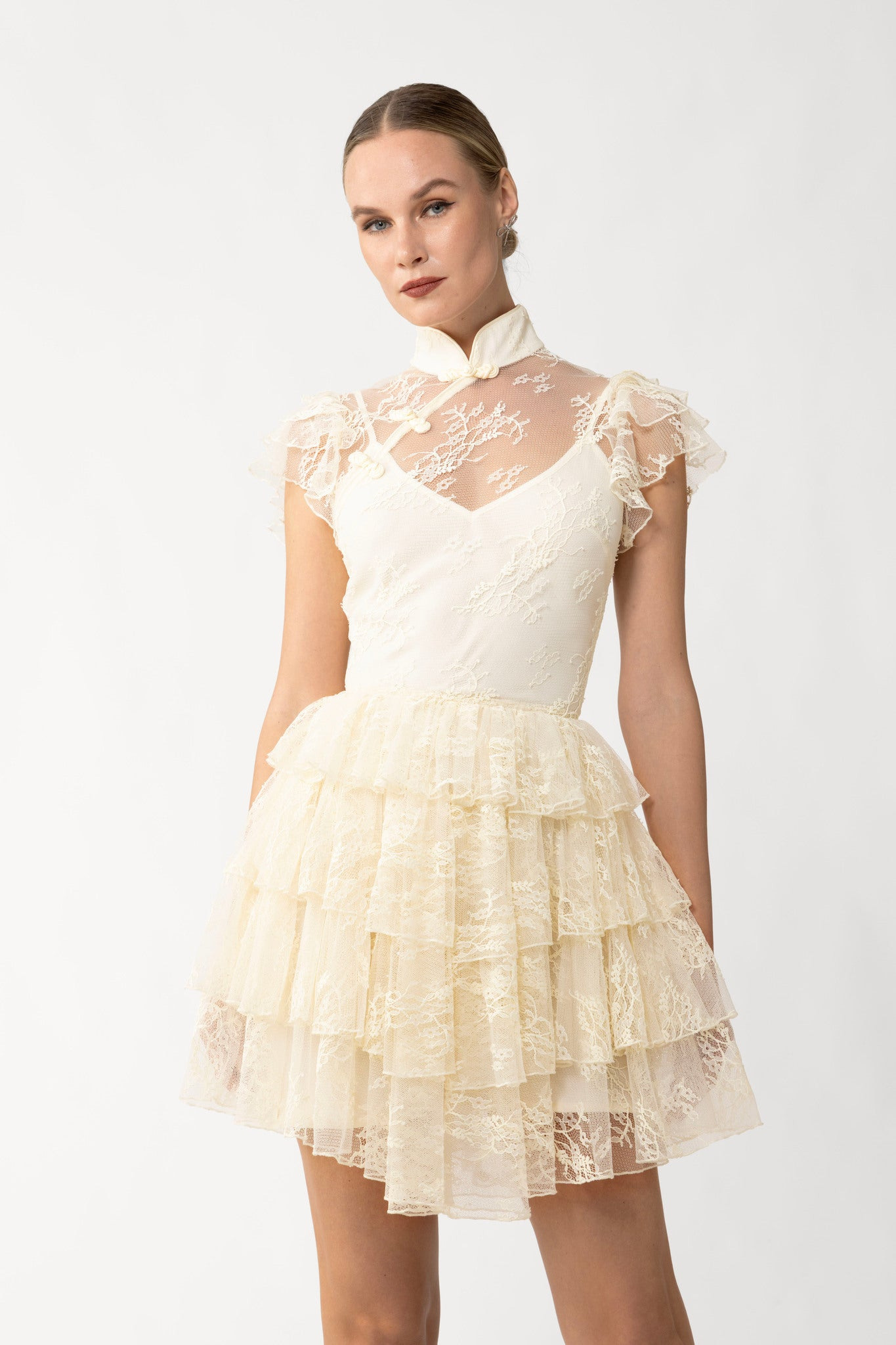 ROUX LACE DRESS - 2