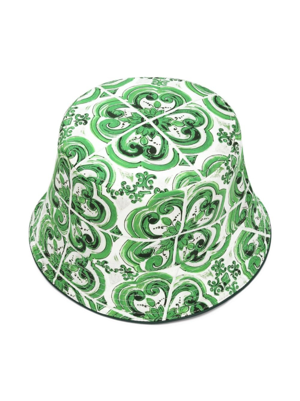 Majolica cotton bucket hat - 2