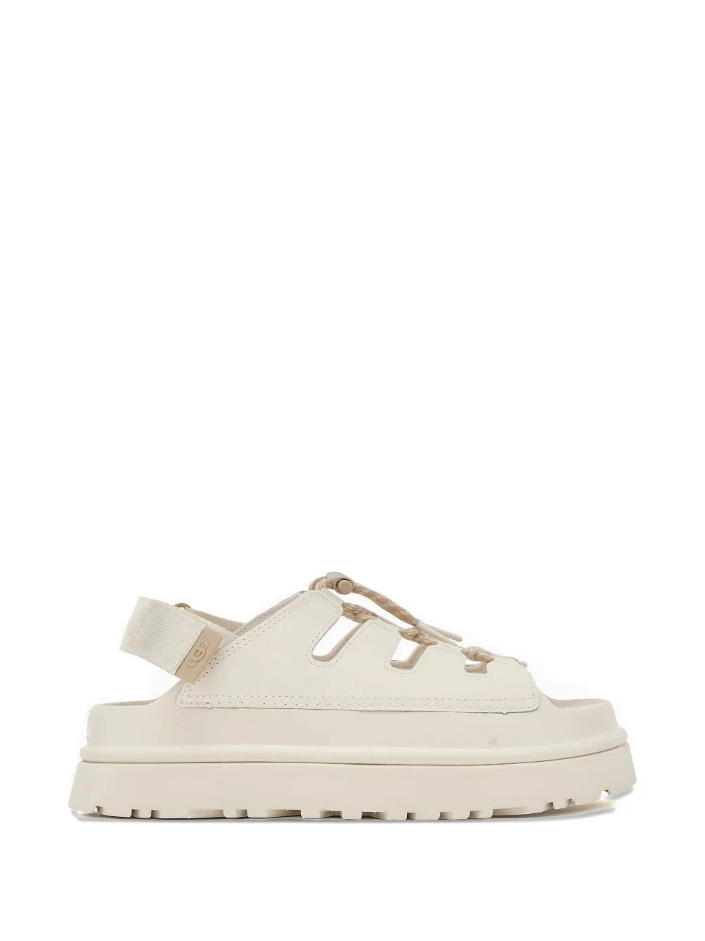cut-out drawstring sandals - 1