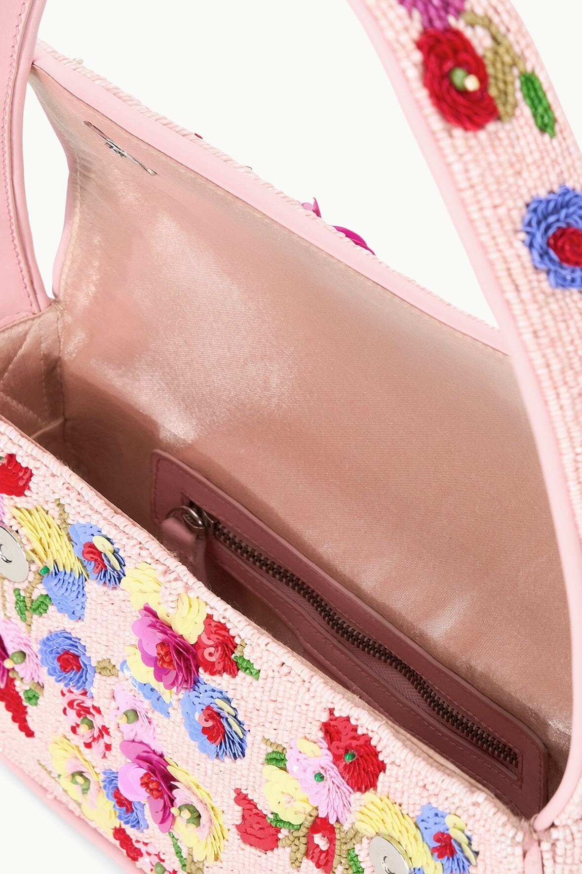 STAUD TOMMY BEADED BAG WILDFLOWERS - 5