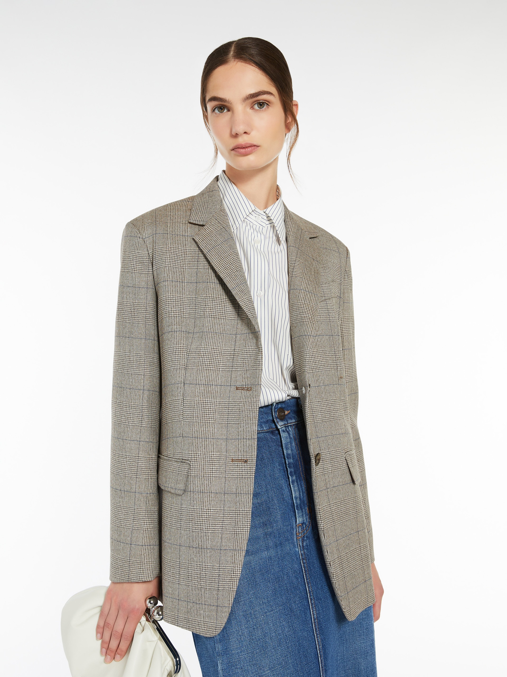 BURGOS Batavia wool single-breasted blazer - 5