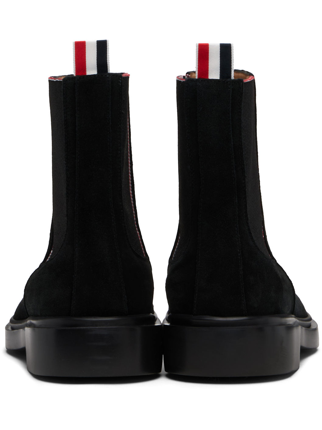 Black RWB Elastic Chelsea Boots - 2