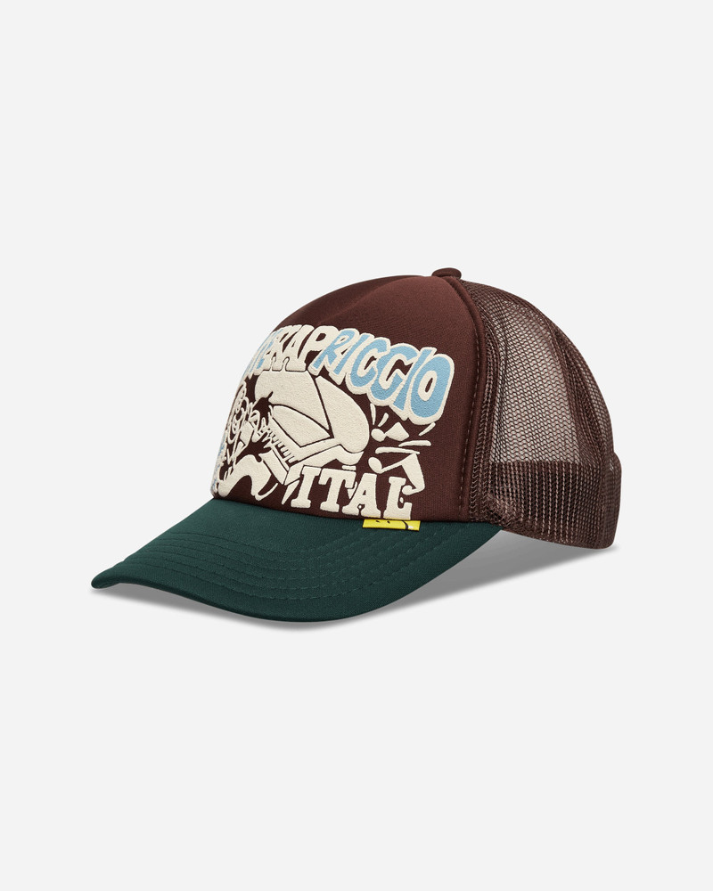Kapital Life Kapriccio Track Cap Brown / Green outlook