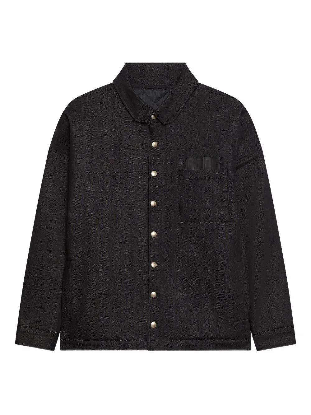 panelled shirt jacket - 1