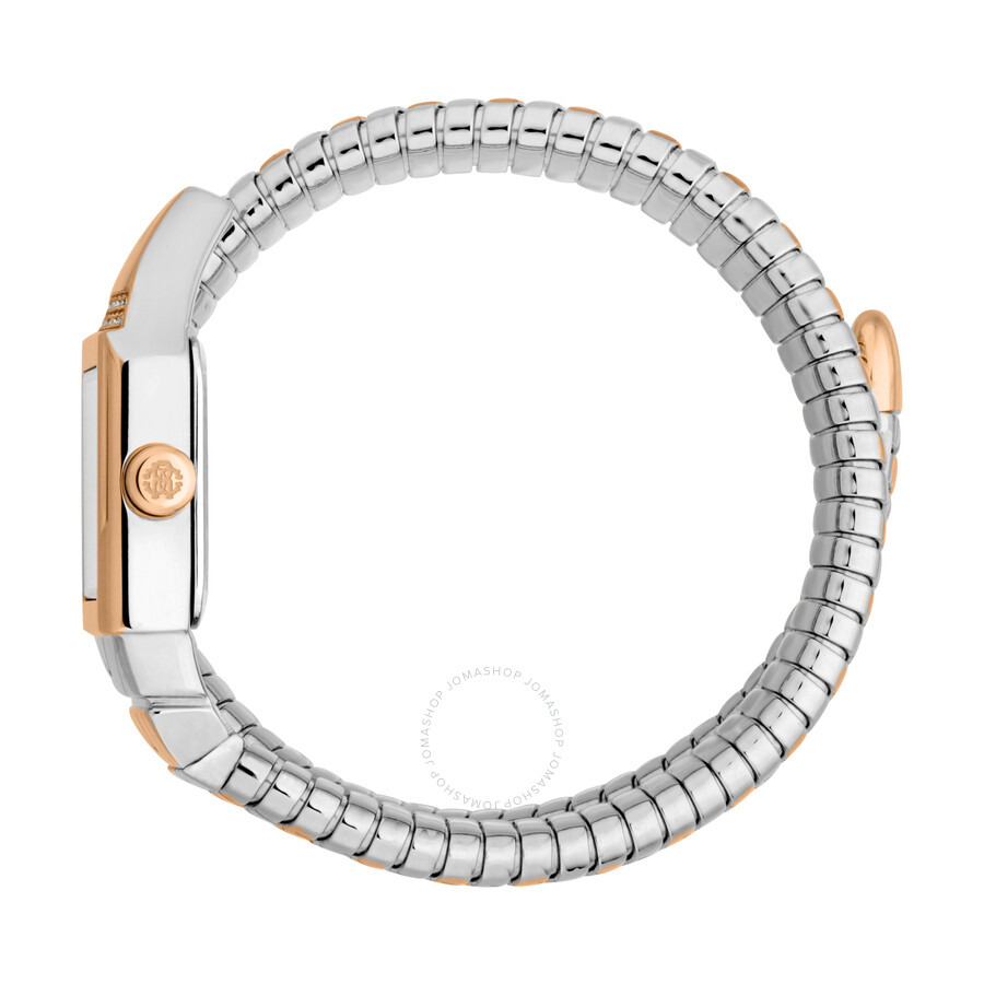 Roberto Cavalli Snake Core Silver-tone Dial Ladies Watch RC5L076M0065 - 3