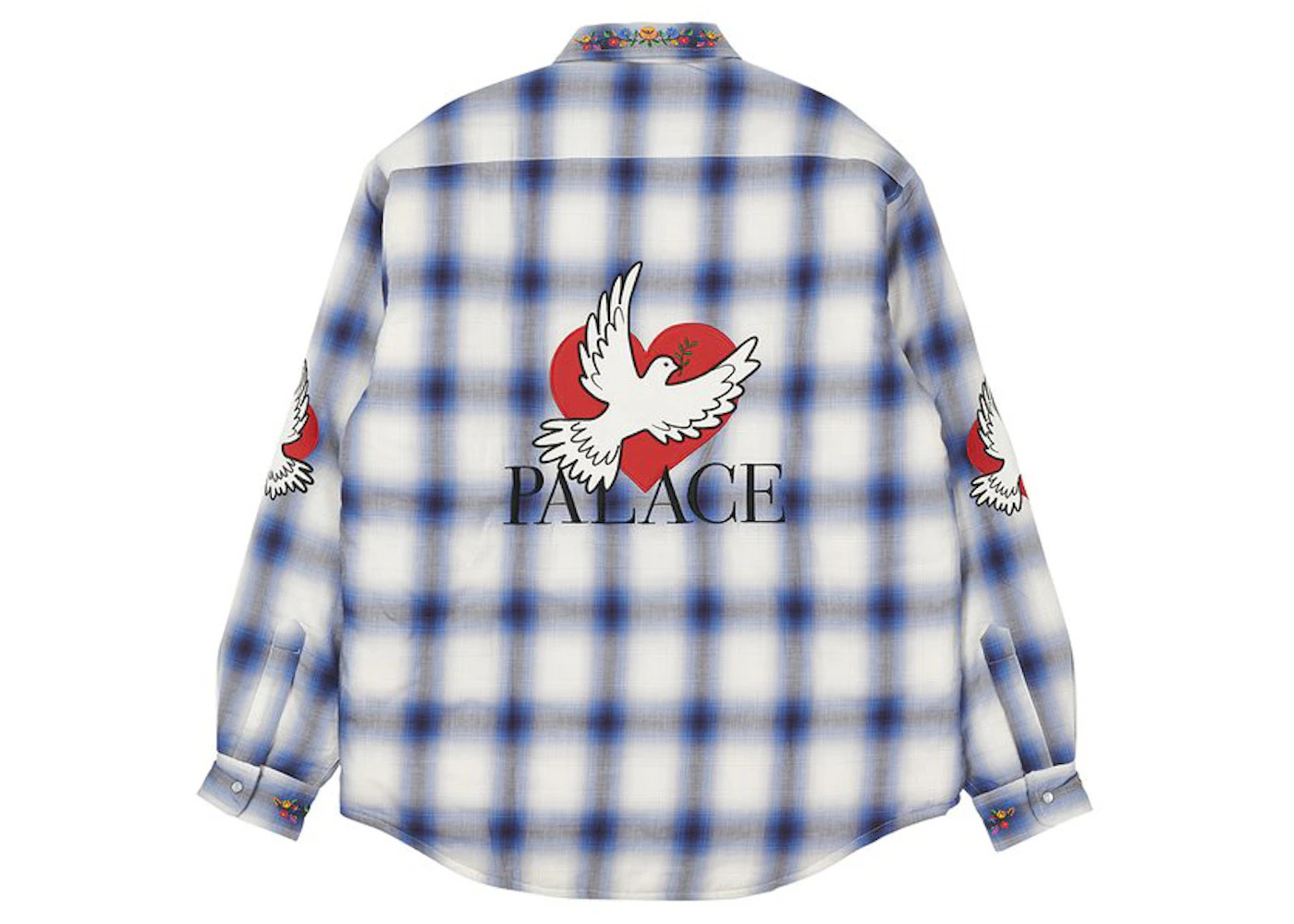 Palace Dove Shirt Blue - 1