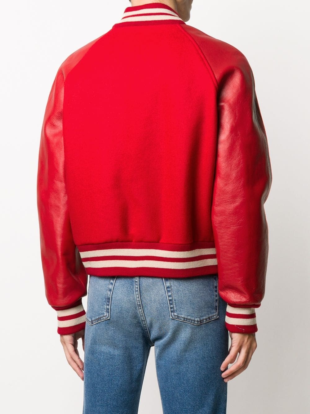 Horsebit panelled bomber jacket - 4