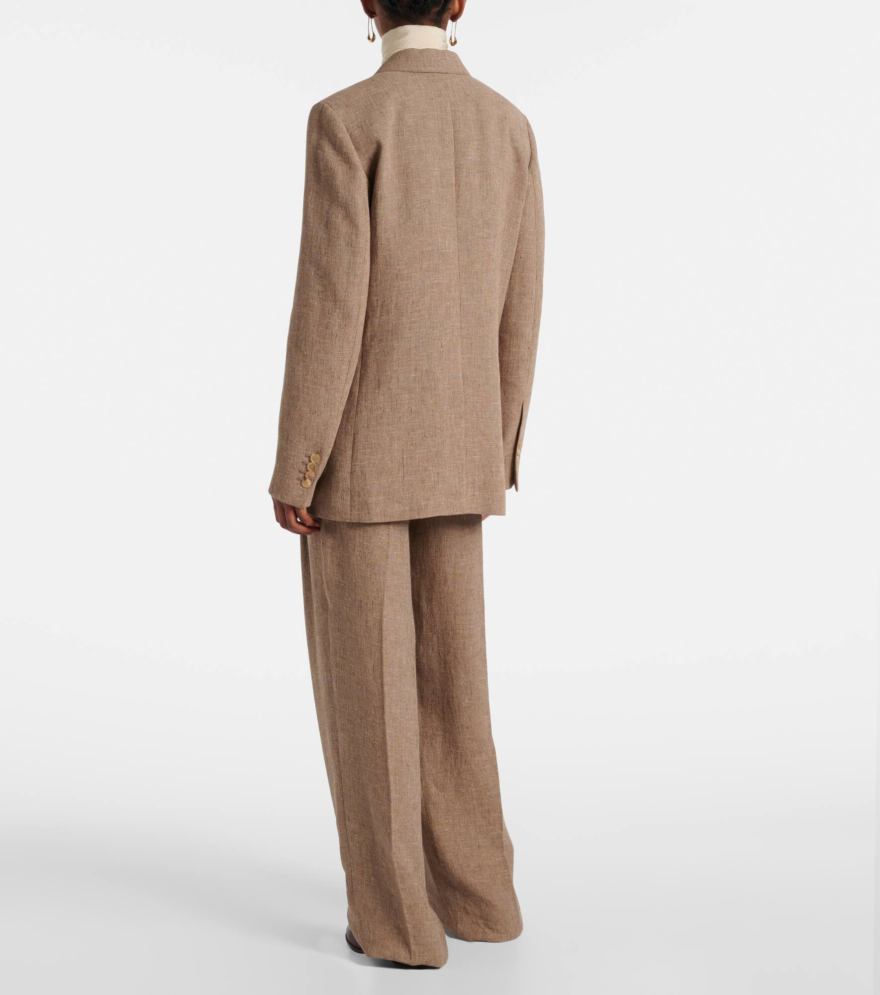 Linen blazer - 3