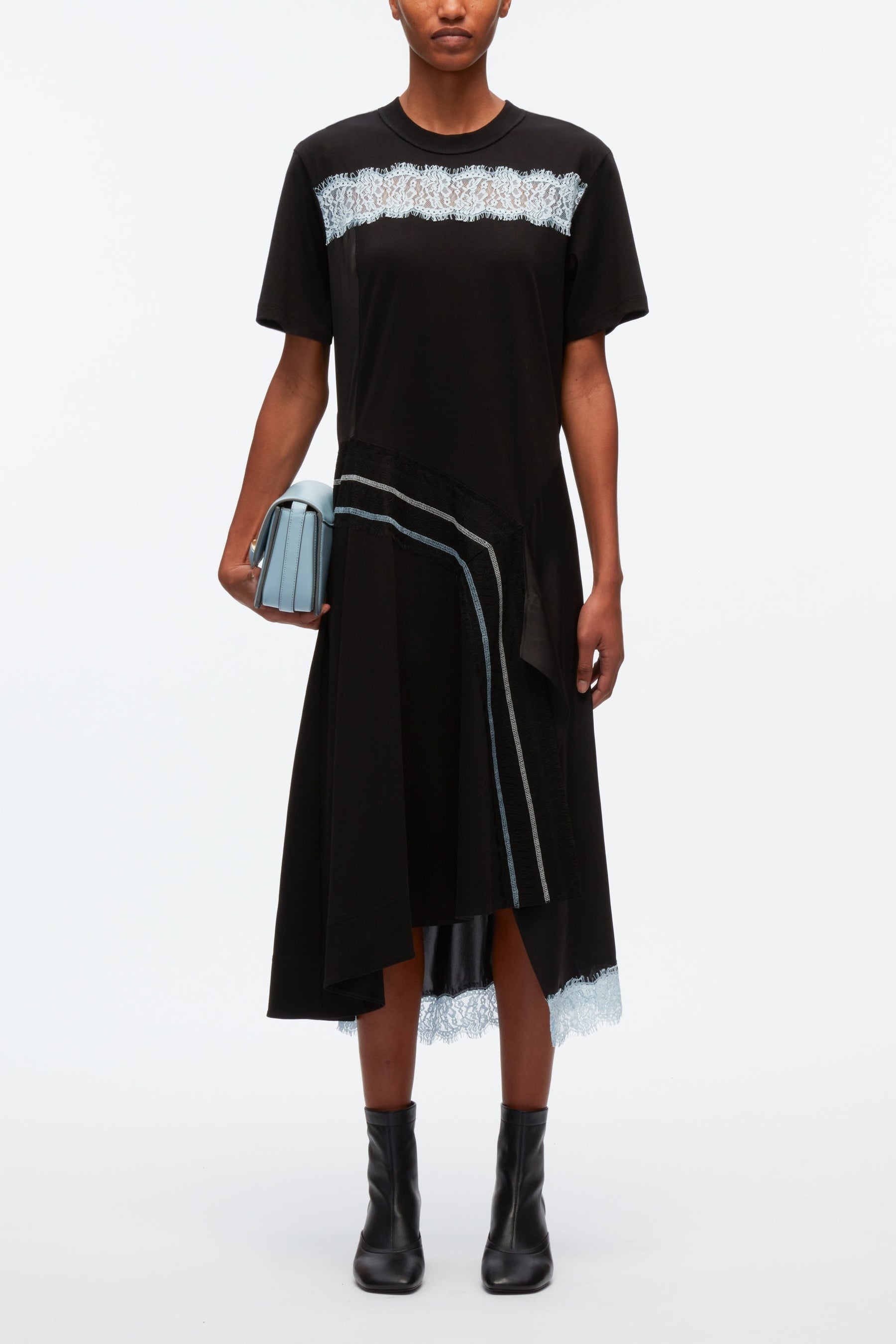 Deconstructed T-Shirt Dress - 1