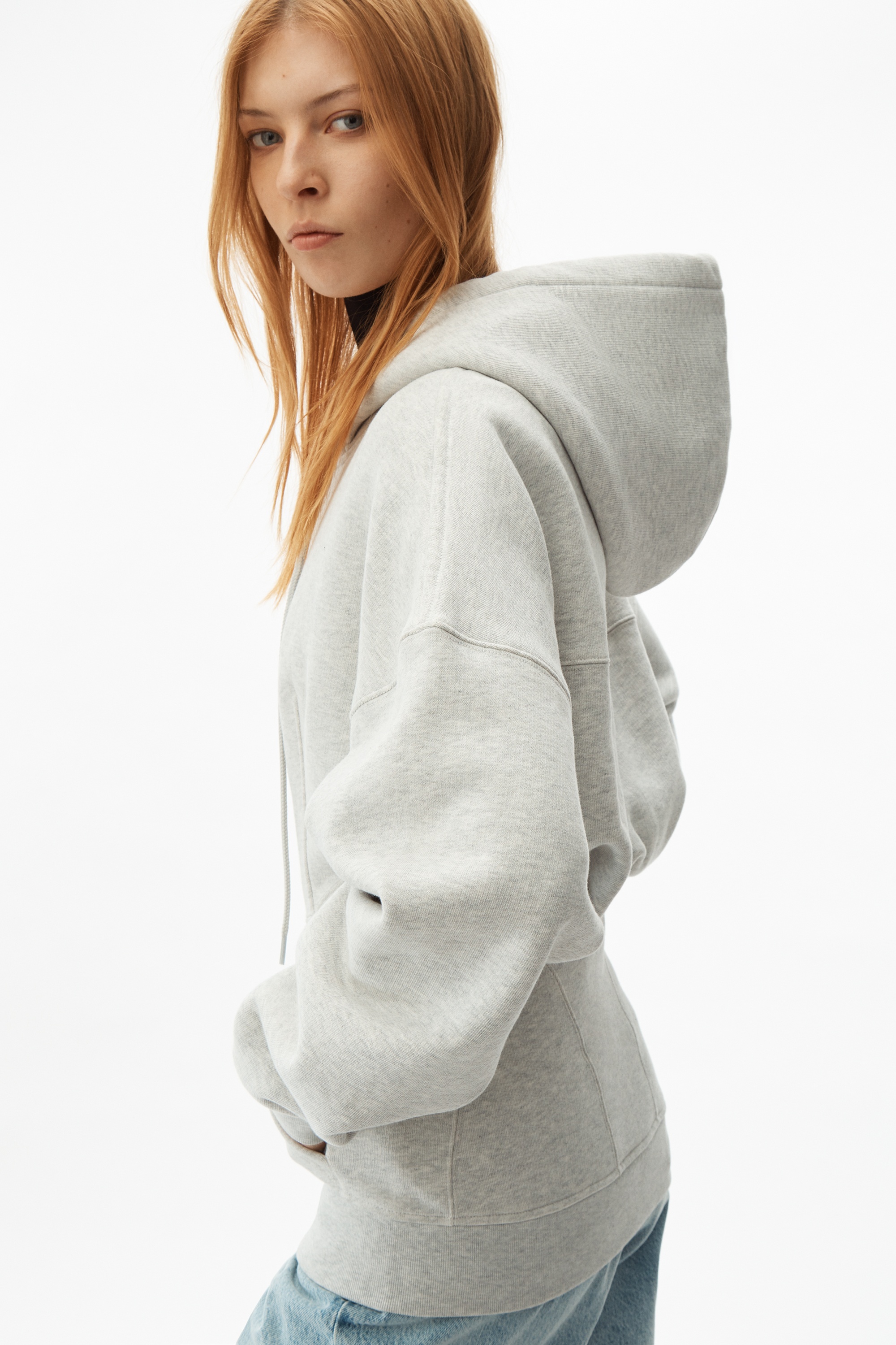 SCULPTED ZIP-UP HOODIE - 3