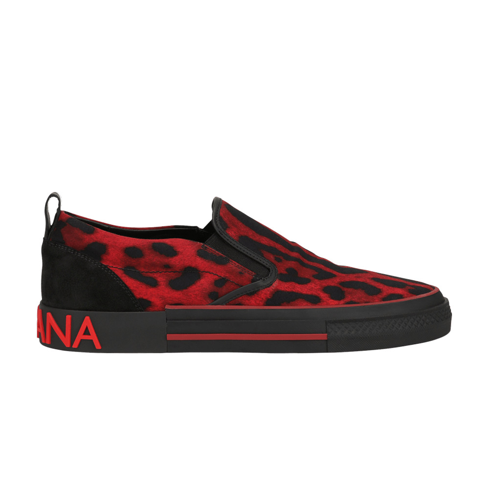 Dolce & Gabbana Slip-On 'Red Leopard' - 1