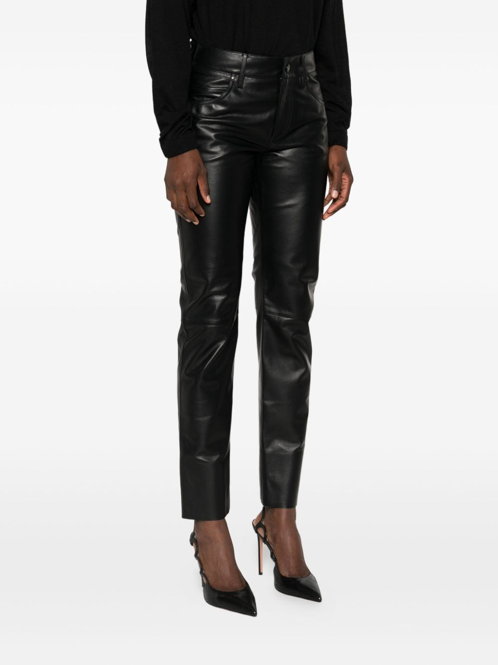 leather trousers - 3