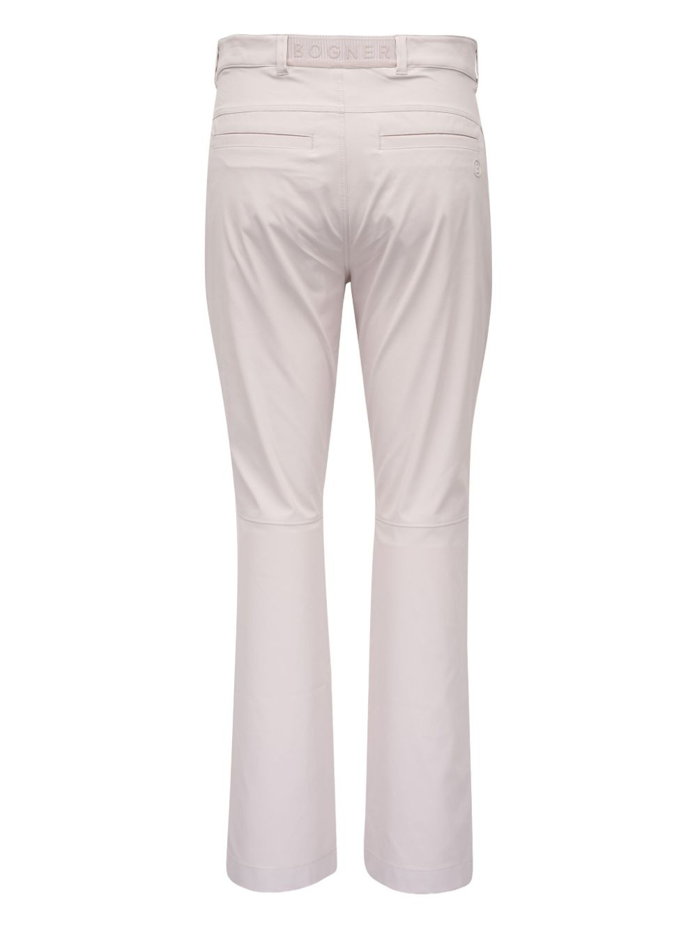 zip-pockets straight-leg trousers - 2