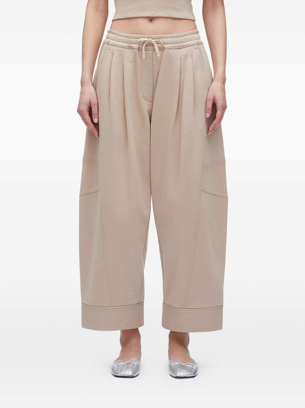 pleat-detailed trousers - 4