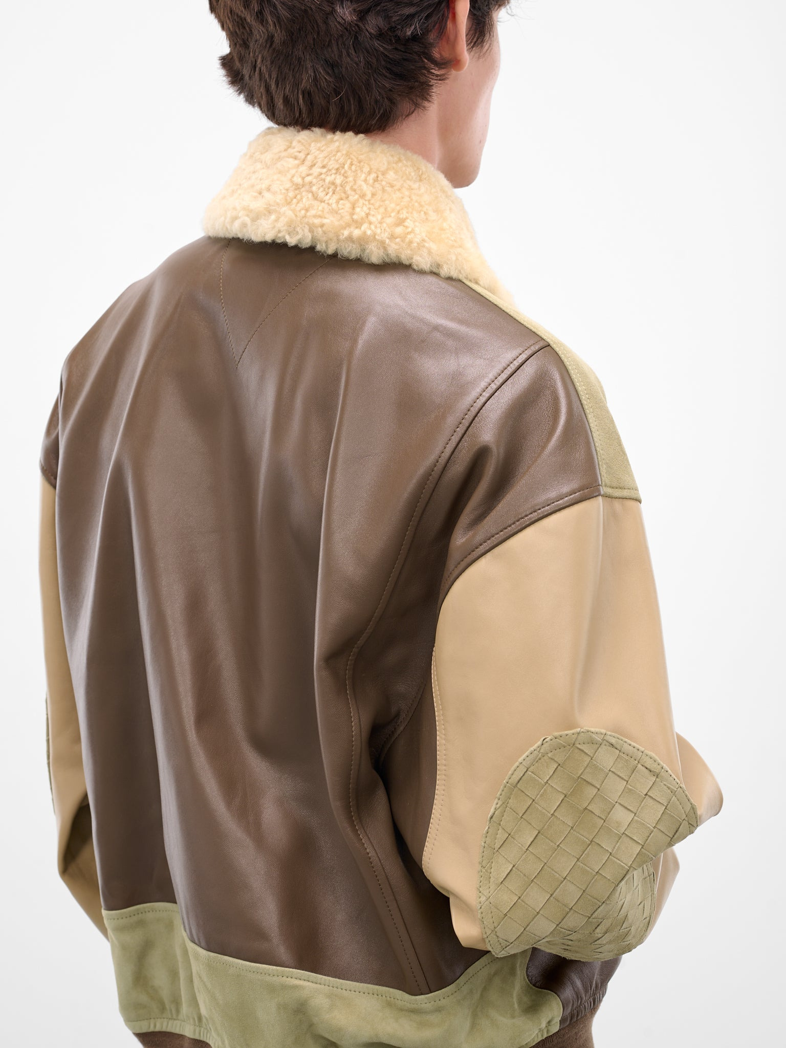 Brown Nappa Leather Blouson - 5
