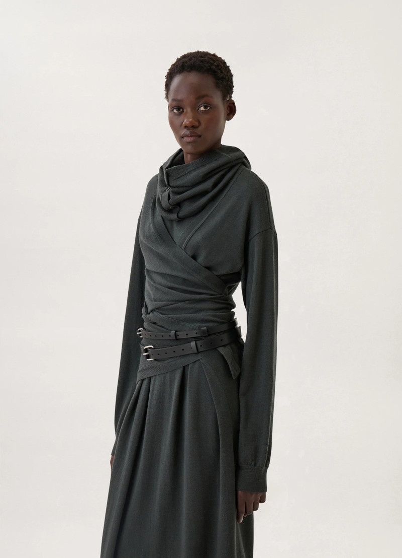 DOUBLE BUCKLE BELT
VEGE TANNED LTH 3